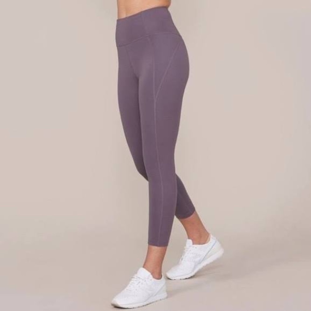 Girlfriend Collective Compressive High-Rise Legging Purple